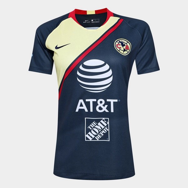 Camiseta Club América Segunda equipación Mujer 2018-2019 Azul